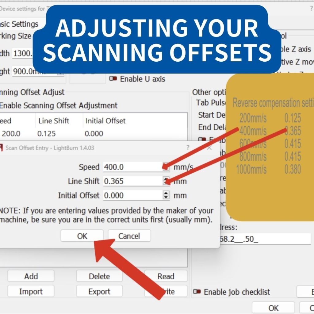 blog cover image: screenshot of scanning offsets and gold card