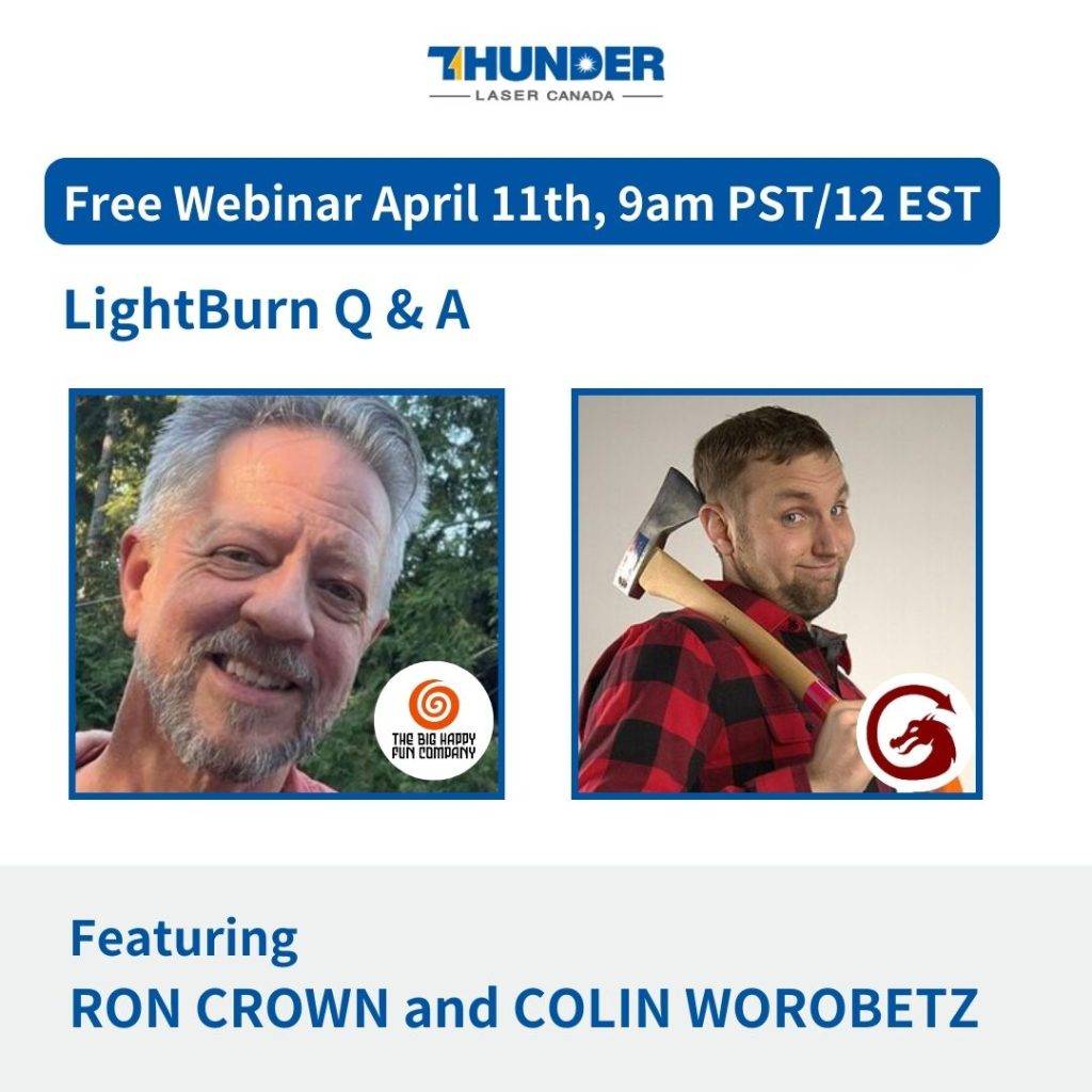 FREE LIGHTBURN WEBINAR APRIL 11 2024 9AM PST 12 EST FEATURING RON CROWN AND COLIN WOROBETZ lIGHTBURN Q AND A