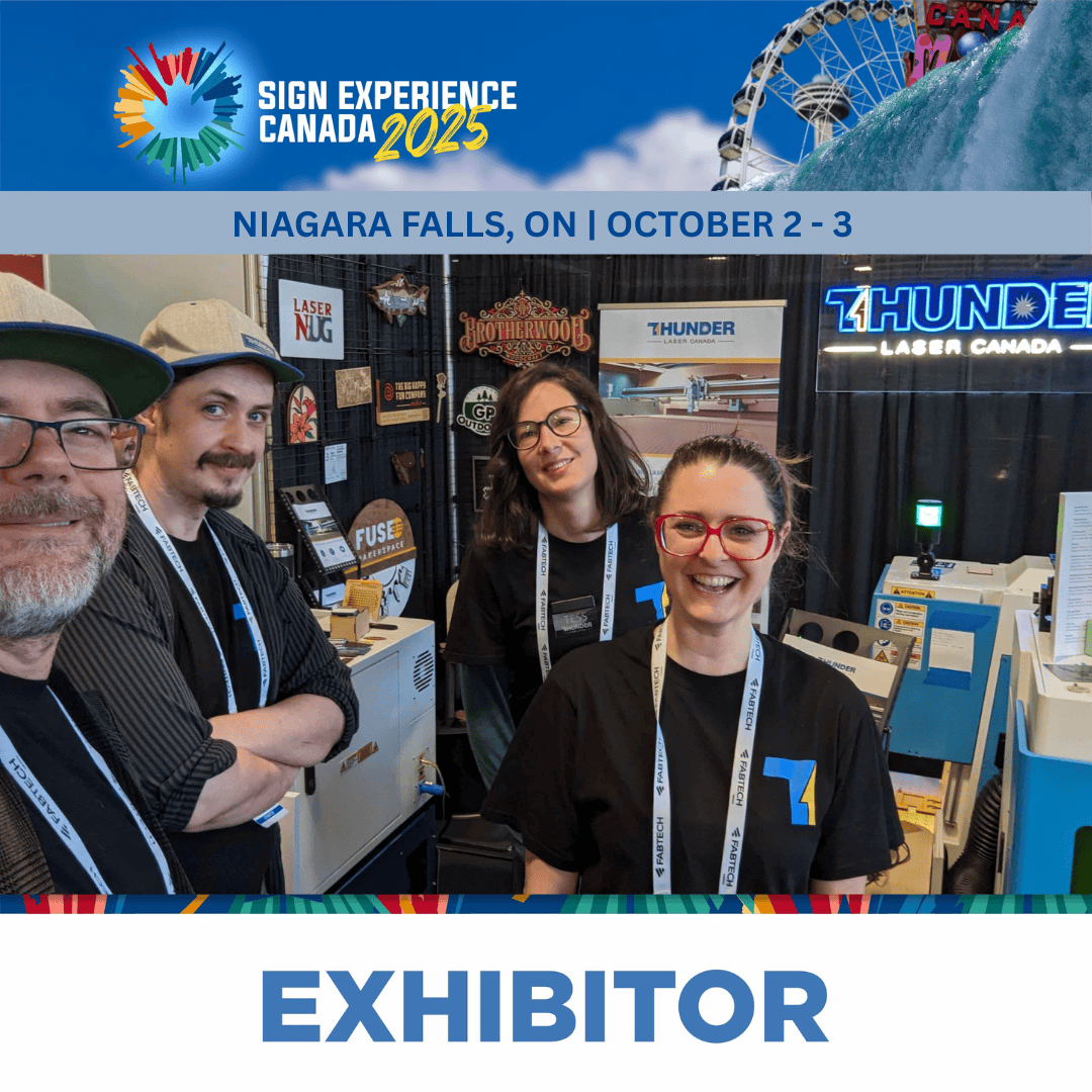 Sign Experience Canada event Oct 2-3 niagara falls,